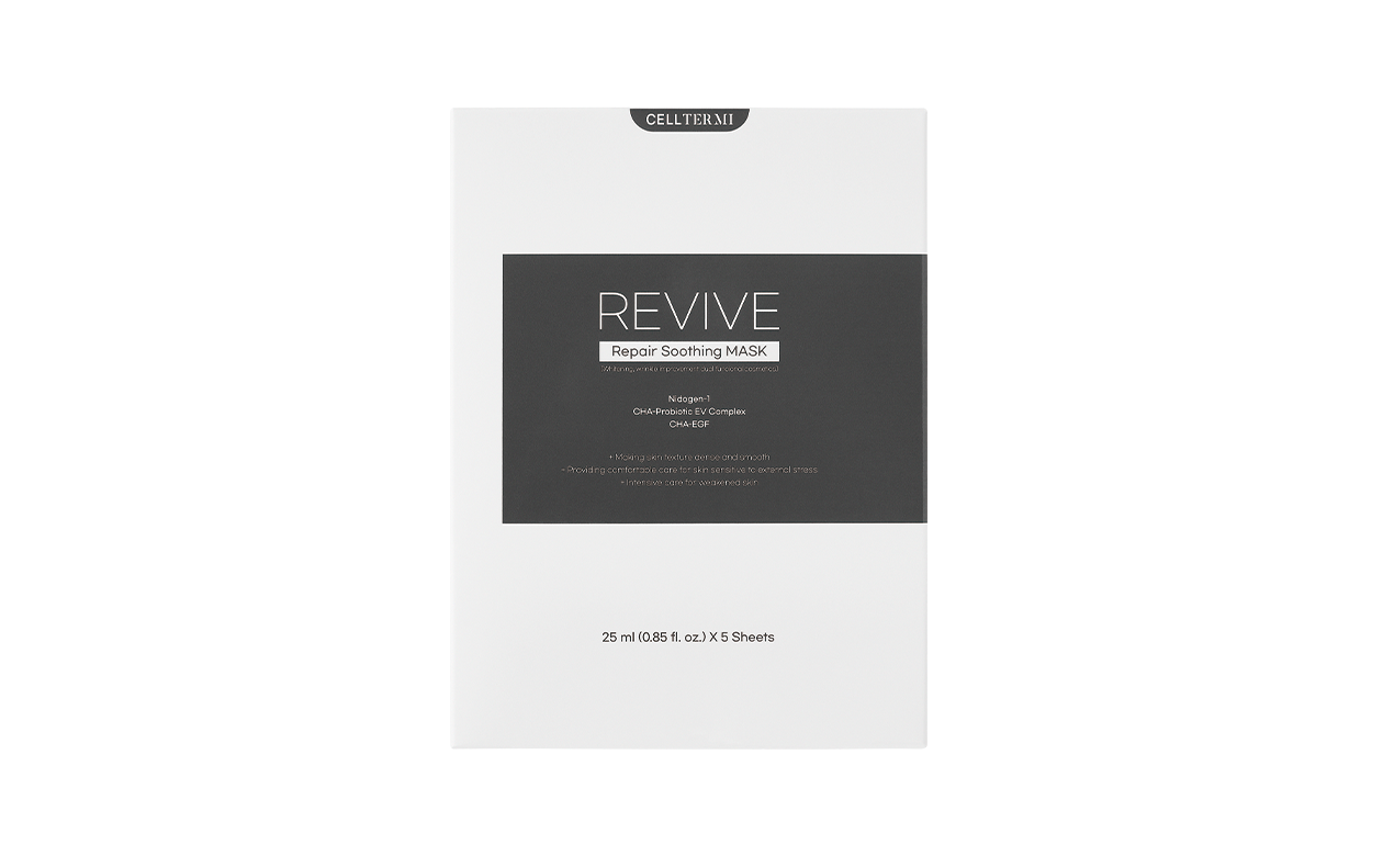 CELLTERMI REVIVE REPAIR SOOTHING MASK (5 sheets)